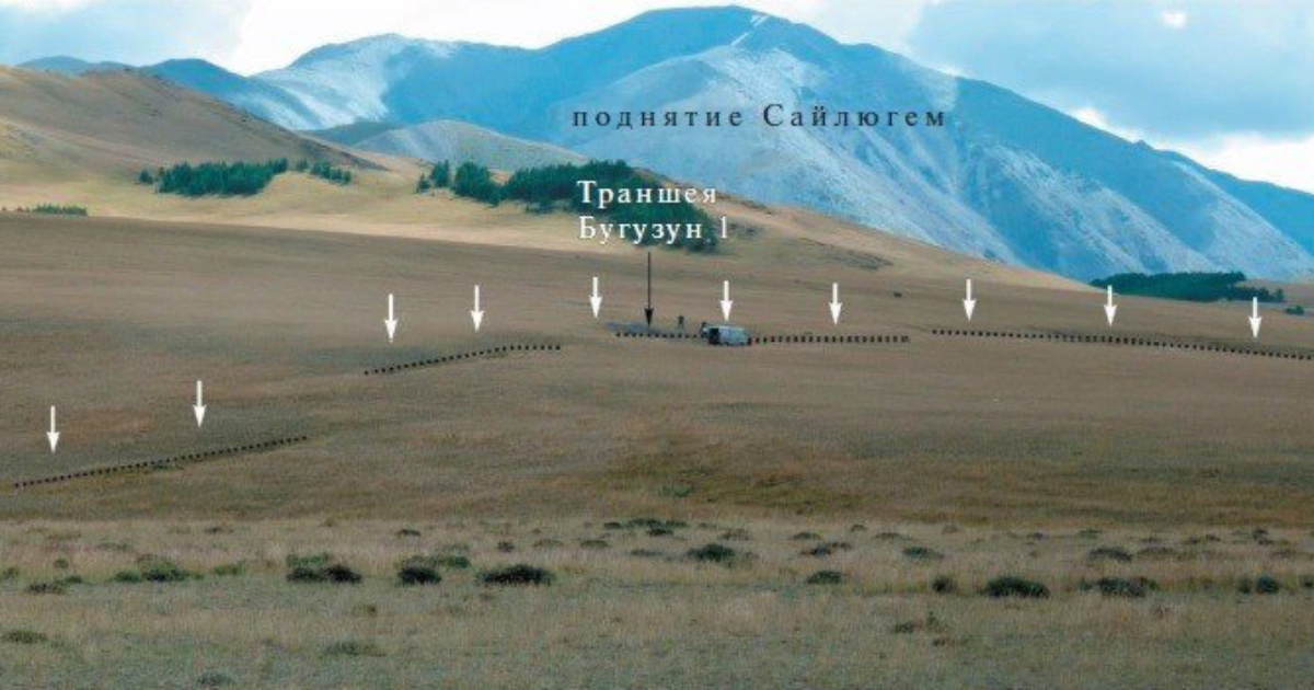 Исследования палеоземлетрясений на территории Горного Алтая с помощью Геоскана Gemini