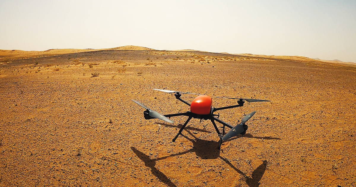 Flying in Saudi Arabia