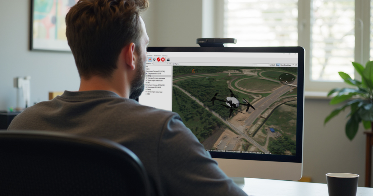 Как симулятор БВС Geoscan Trainer помогает развивать навыки управления дроном