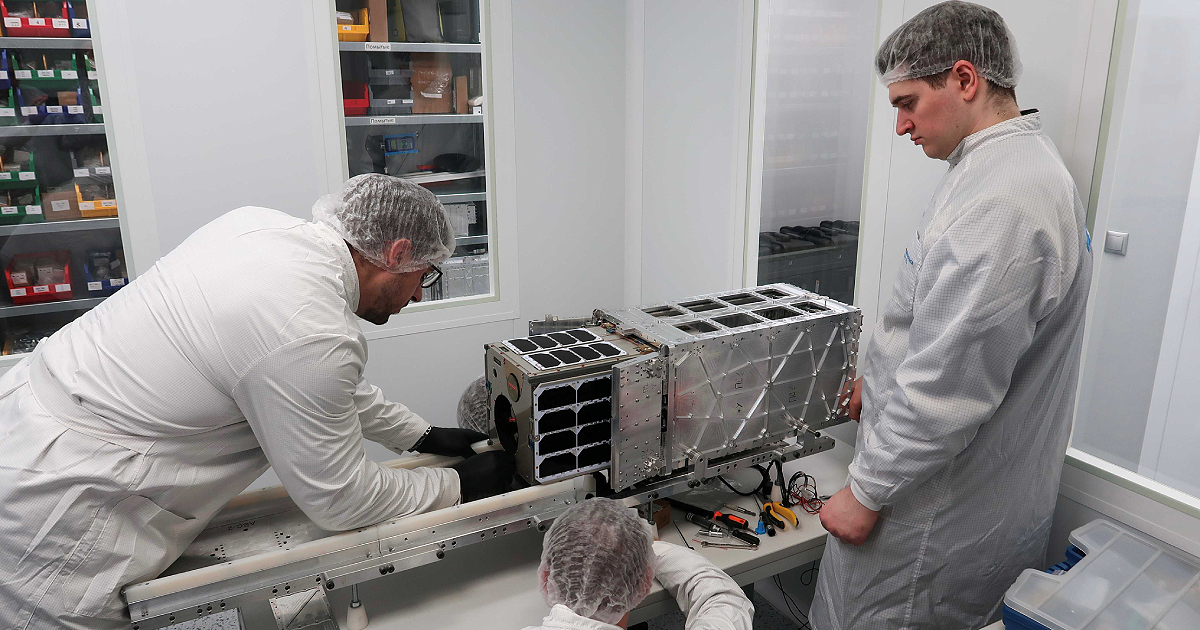 Спутник «Лобачевский» на платформе Геоскана подготовили к запуску на орбиту 