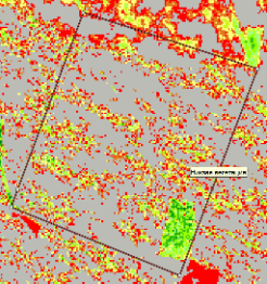 Фрагмент цифровой карты 3