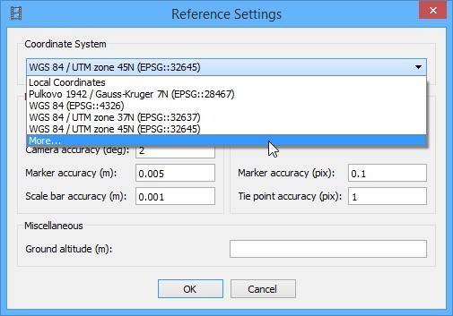 Converting video to georeferenced 3D model - step 4