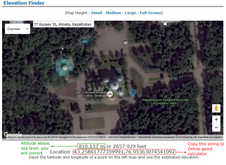 Converting video to georeferenced 3D model - step 4