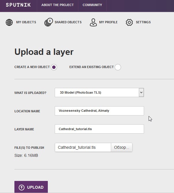 Converting video to georeferenced 3D model - step 5