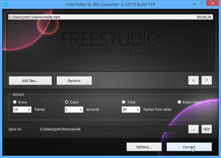 Free Video to JPG Converter