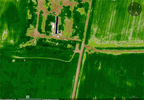 NDVI Геоскан