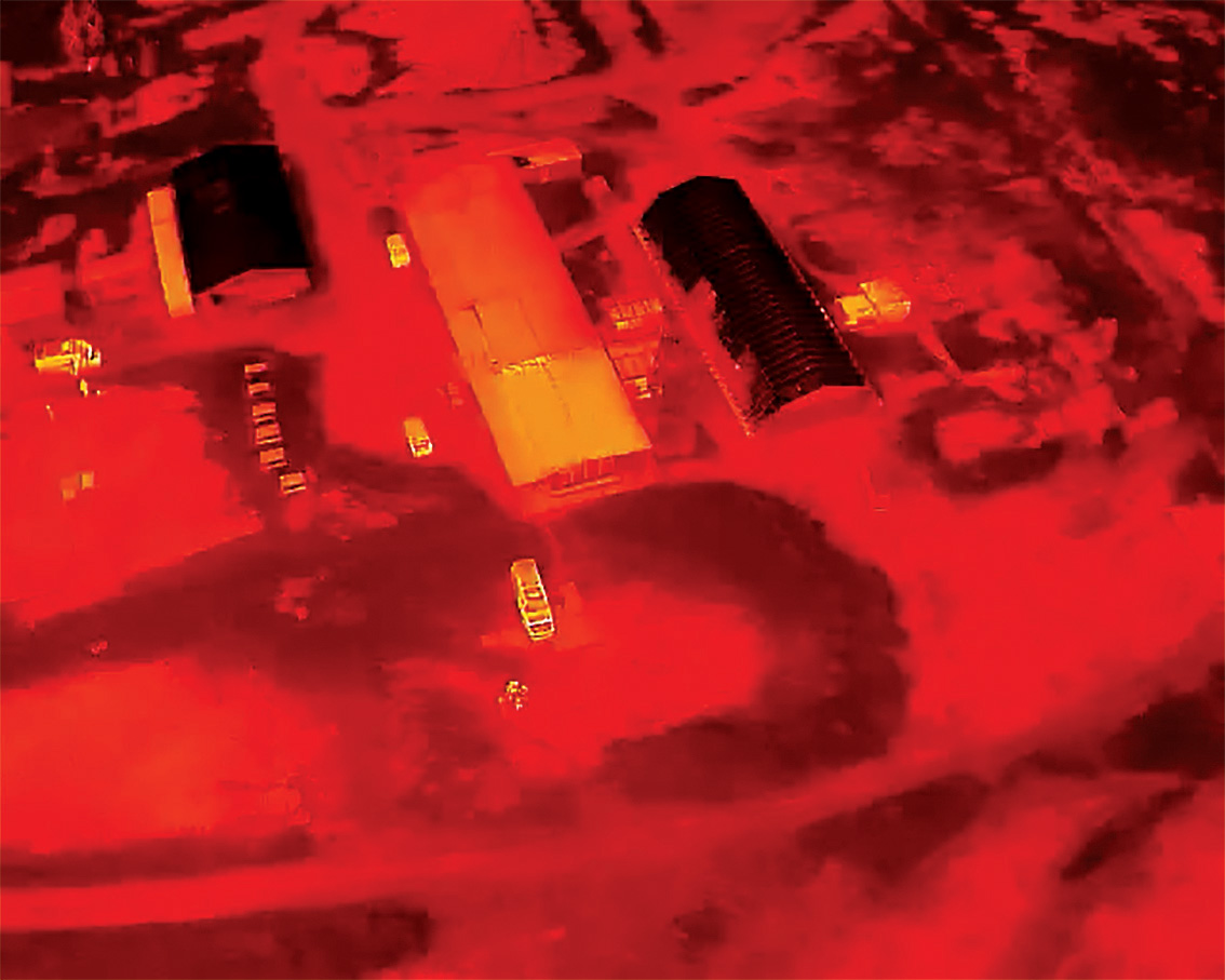 Изображение в инфракрасном спектре