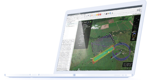 Geoscan Planner на ноутбуке