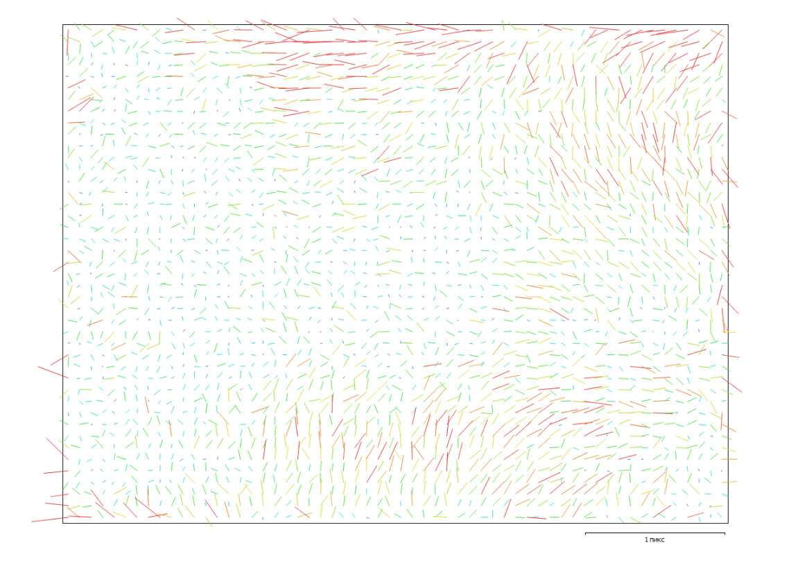 Change point error for Pollux, Blue (8mm)